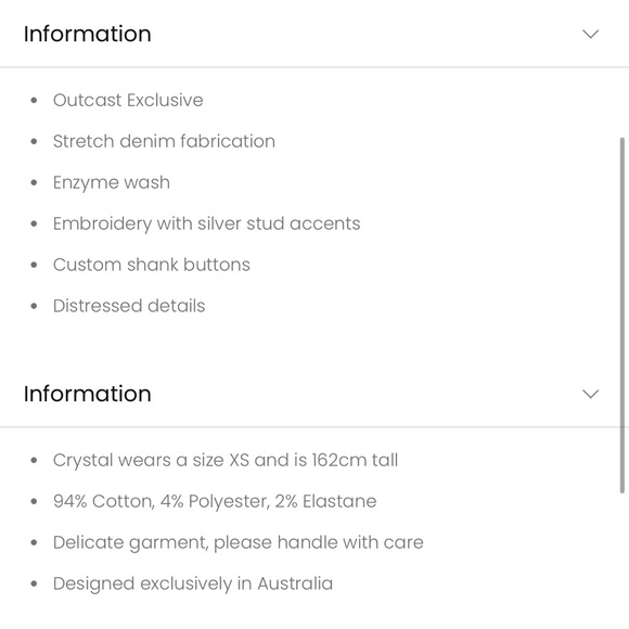 Outcast Denim Set - Picture 6 of 6